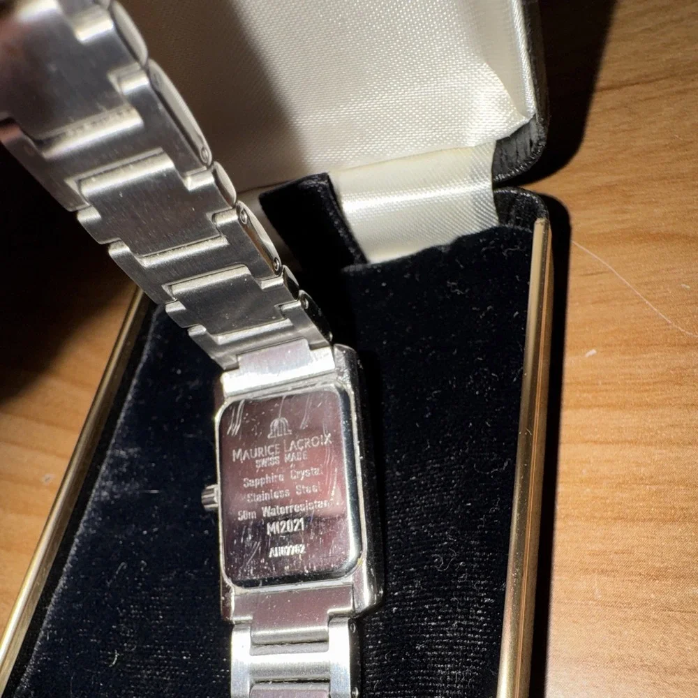 Maurice Lacroix‎ Women's Silver Stainless Steel Watch M10271 Sapphire Crystal